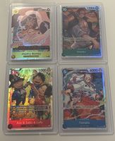 OP TCG Sammelbundle – 4× Charakter Karten