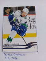 NHL Player Card UD 25-26 Series One Quinn Hughes