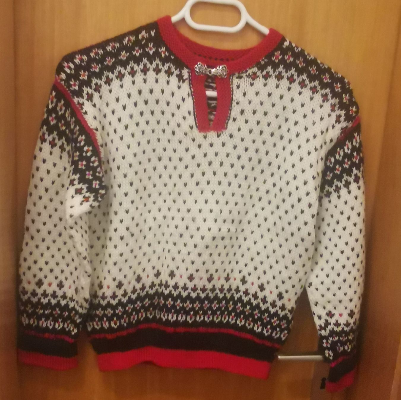 Maglioni & Felpe: Handgestickter Norweger- Kinder- Pullover – Nuovo (secondo la descrizione) da Uetendorf venduto da Timo2022