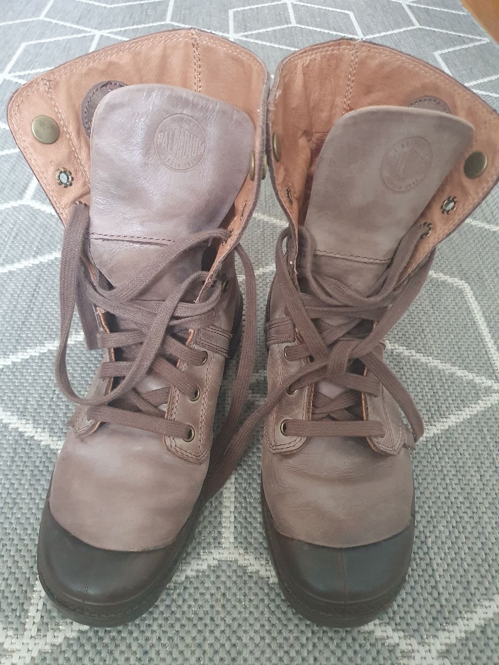 Herrenschuhe: Palladium  Lederstiefel Gr 39 – Neu (gemäss Beschreibung) aus Thalwil von eug_qq5f 6