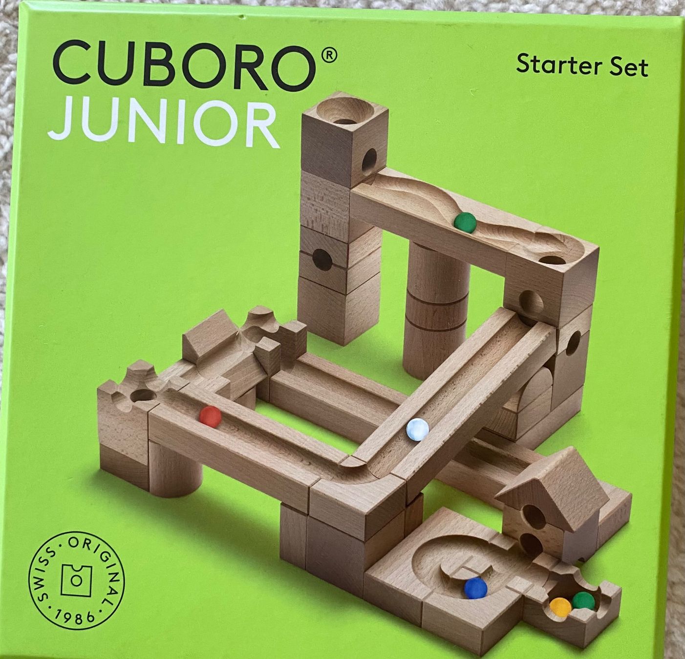 Cuboro Giocattoli: Cuboro Kugelbahn Starter-Set – Usato da Nennigkofen venduto da Anke2024