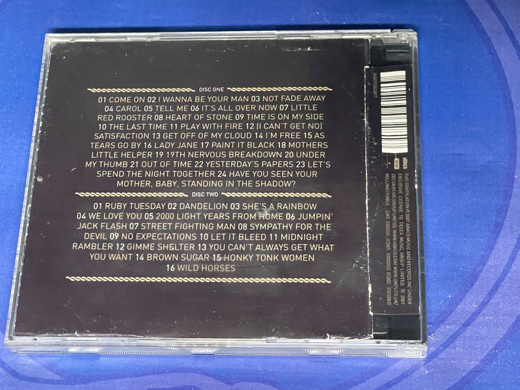 CDs: The Rolling Stones 2x Gold – Gebraucht aus Muri b. Bern von AdidasCollector 1