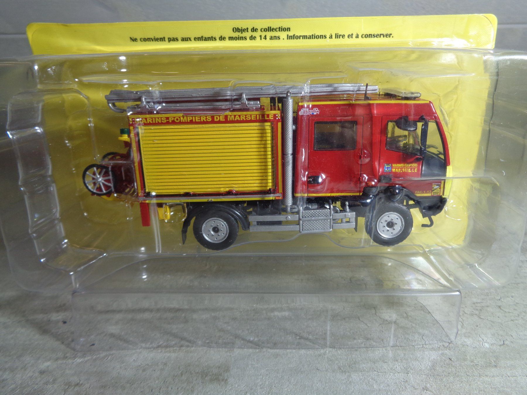 Modellbausätze & Standmodelle: Hachette 1:43 Camion Pompier Aebi MT 750 – Neu und originalverpackt aus Reconvilier von rallycar 1