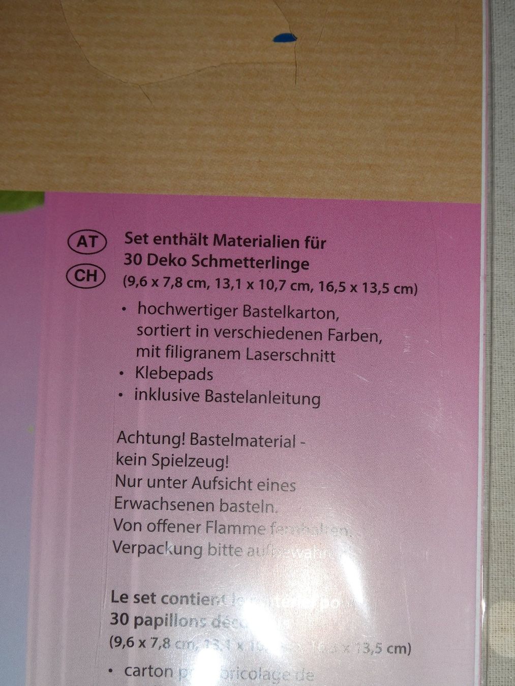 Tutte le decorazioni: Dekoset Schmetterlinge – Nuovo e nell'imballaggio originale da Mels venduto da KOSL 2
