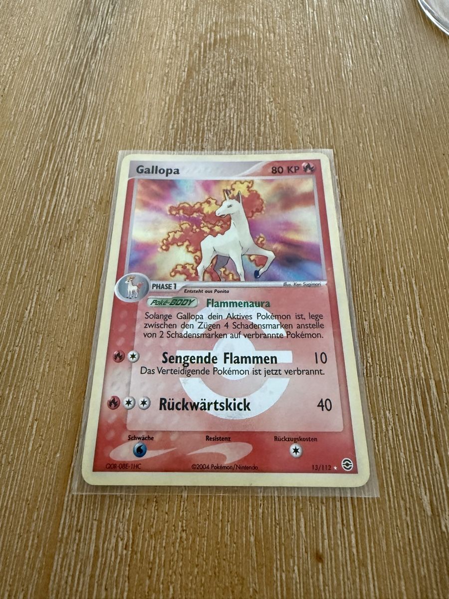 Cartes: Pokemon Gallopa holo rare – Neuf (Voir description) à Frick par virgi_ 1