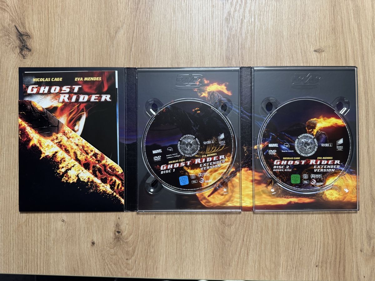 Tutti i DVDs: Ghost Rider - Extended Version DVD - Top Zustand! – Usato da Biberist venduto da etesummer 3