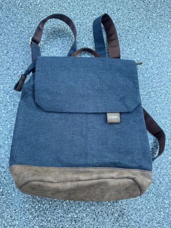 Rucksack ZWEI, blau/braun, NEUWERTIG