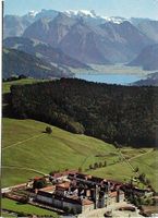 EINSIEDELN Kloster - Flugaufnahme