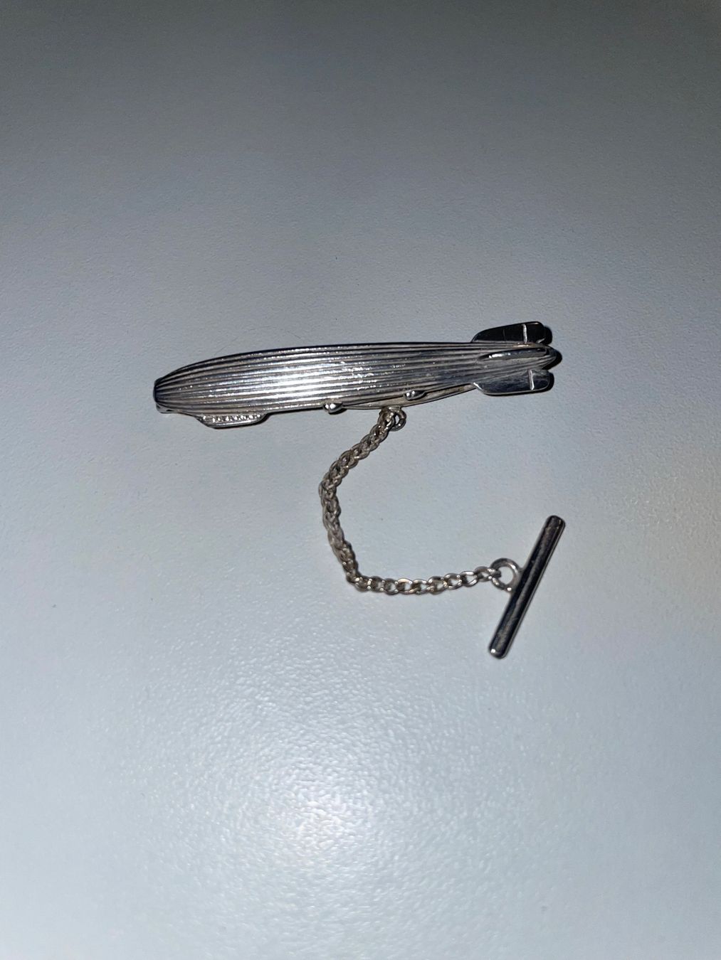 Spille & Fermagli: Zeppelin Krawattennadel 925 Sterling Silber, Antik Stephens – Usato da Zürich venduto da pacta_sunt_servanda