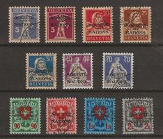 1922-25 : Serie SDN Nr. 16 - 26 : KP 243.--