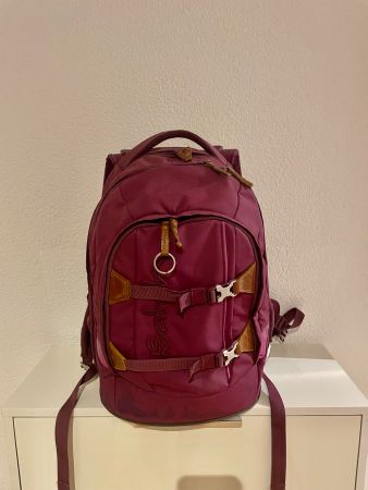 Schulrucksack Satch bordaux guter Zustand