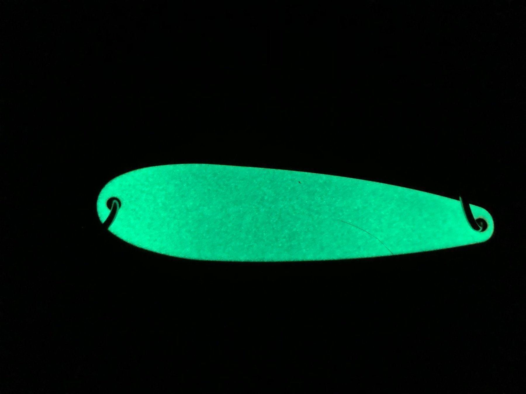 Esche: Schlepplöffel Glow Rainbow, ca. 95 mm – Nuovo (secondo la descrizione) da Arbon venduto da Helmuth 6