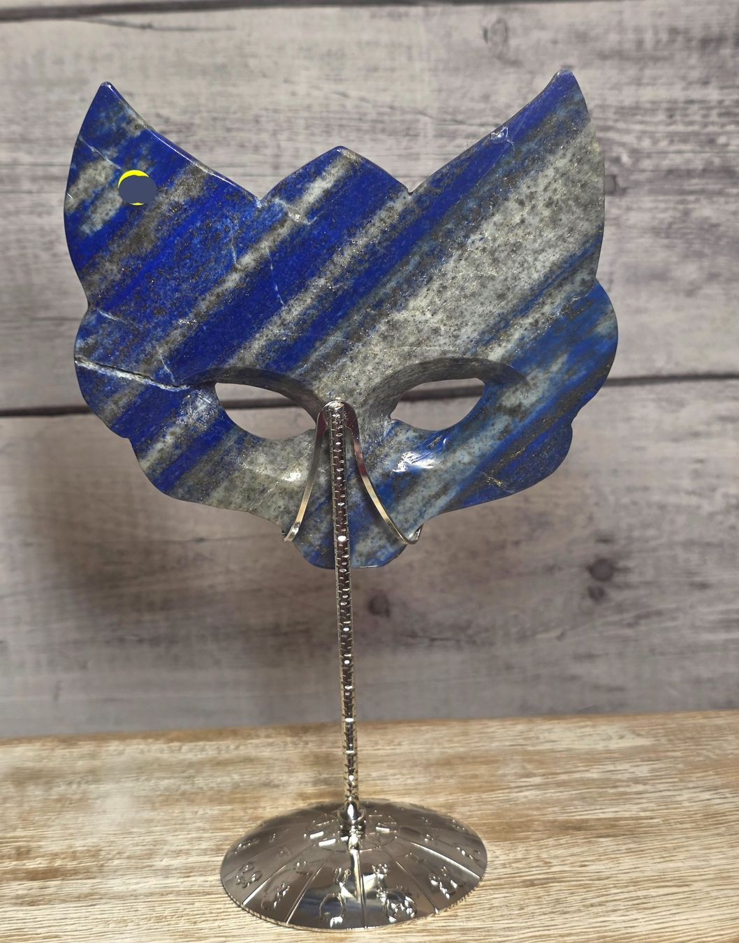 Minerali & Pietre curative: Lapis Lazuli Fuchsmaske 387g – Nuovo e nell'imballaggio originale da Matzingen venduto da Shay_Crystalz 1