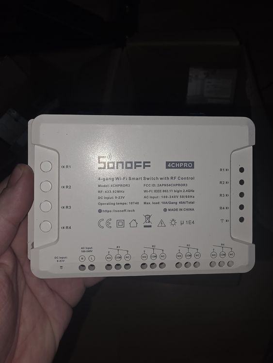 Sonoff 4CHPRO 4CHPROR3 Tasmota Home Assistant (Gebraucht) in Mägenwil ...