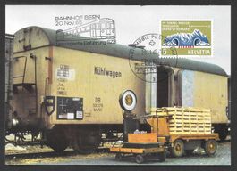 Maximumkarte Nr. 406 Spezialwagen S. 1003 Bern 20.11.1965