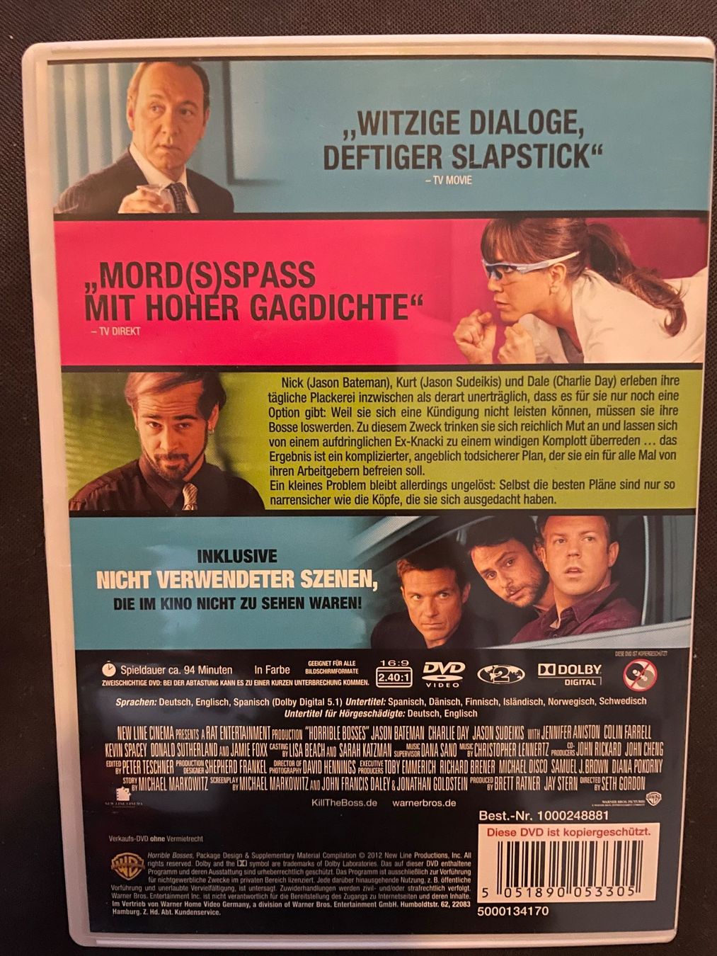 Tous les DVDs: Kill the Boss – D'occasion à Dierikon par Butcherboy 1