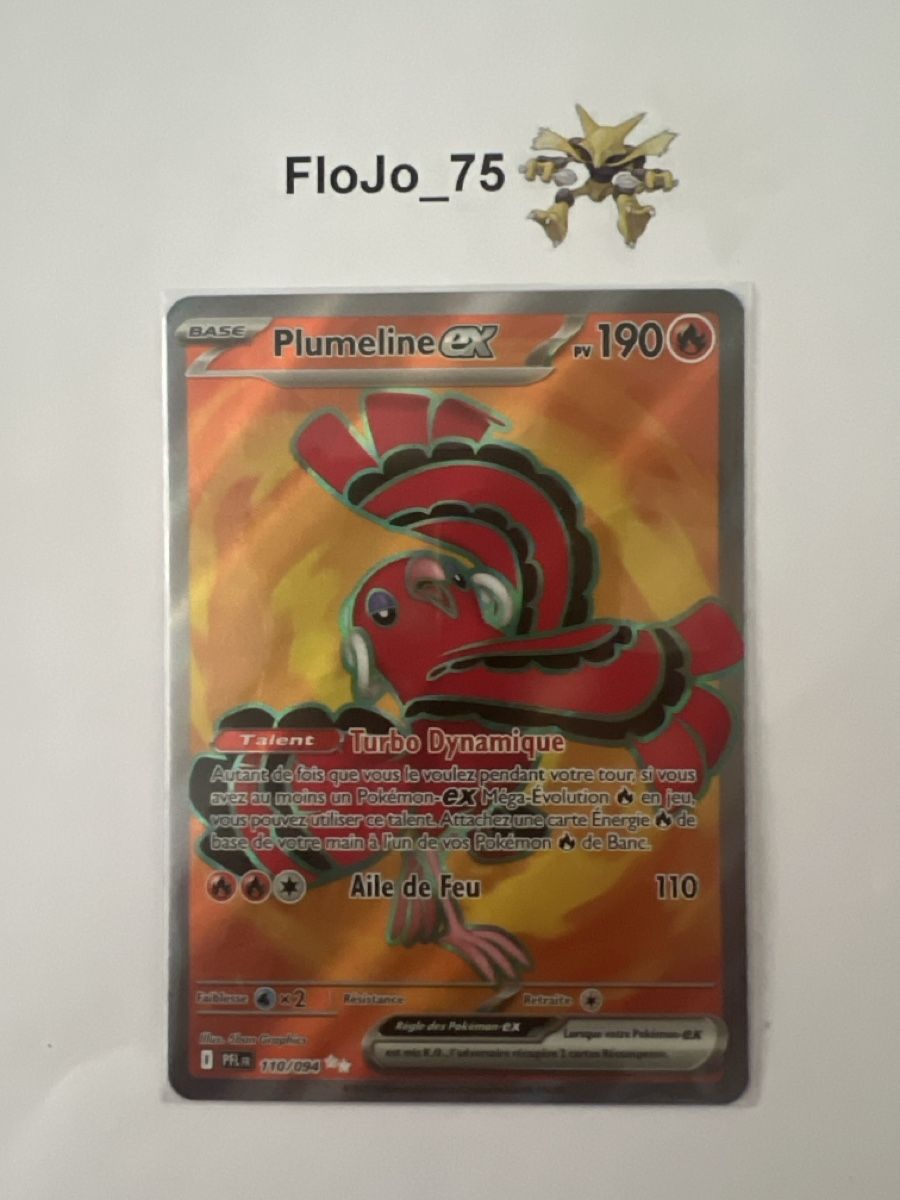Pokémon Carte collezionabili: Plumeline ex 110/94 – Usato da St-Blaise venduto da FloJo_75