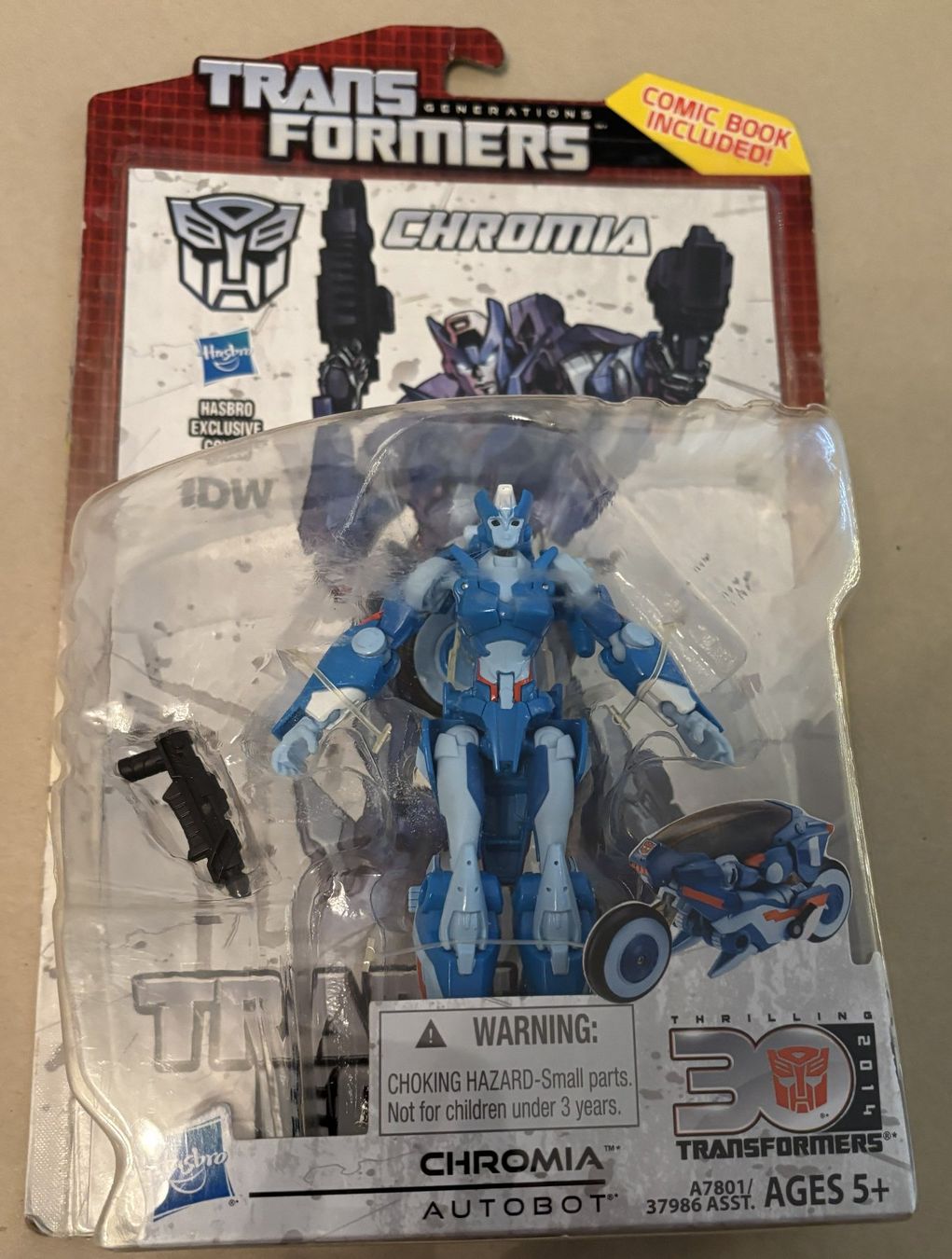 Hasbro Statuette: Transformers Thrilling 30 Chromia (Deluxe Class) – Nuovo e nell'imballaggio originale da Founex venduto da spf_b7sg