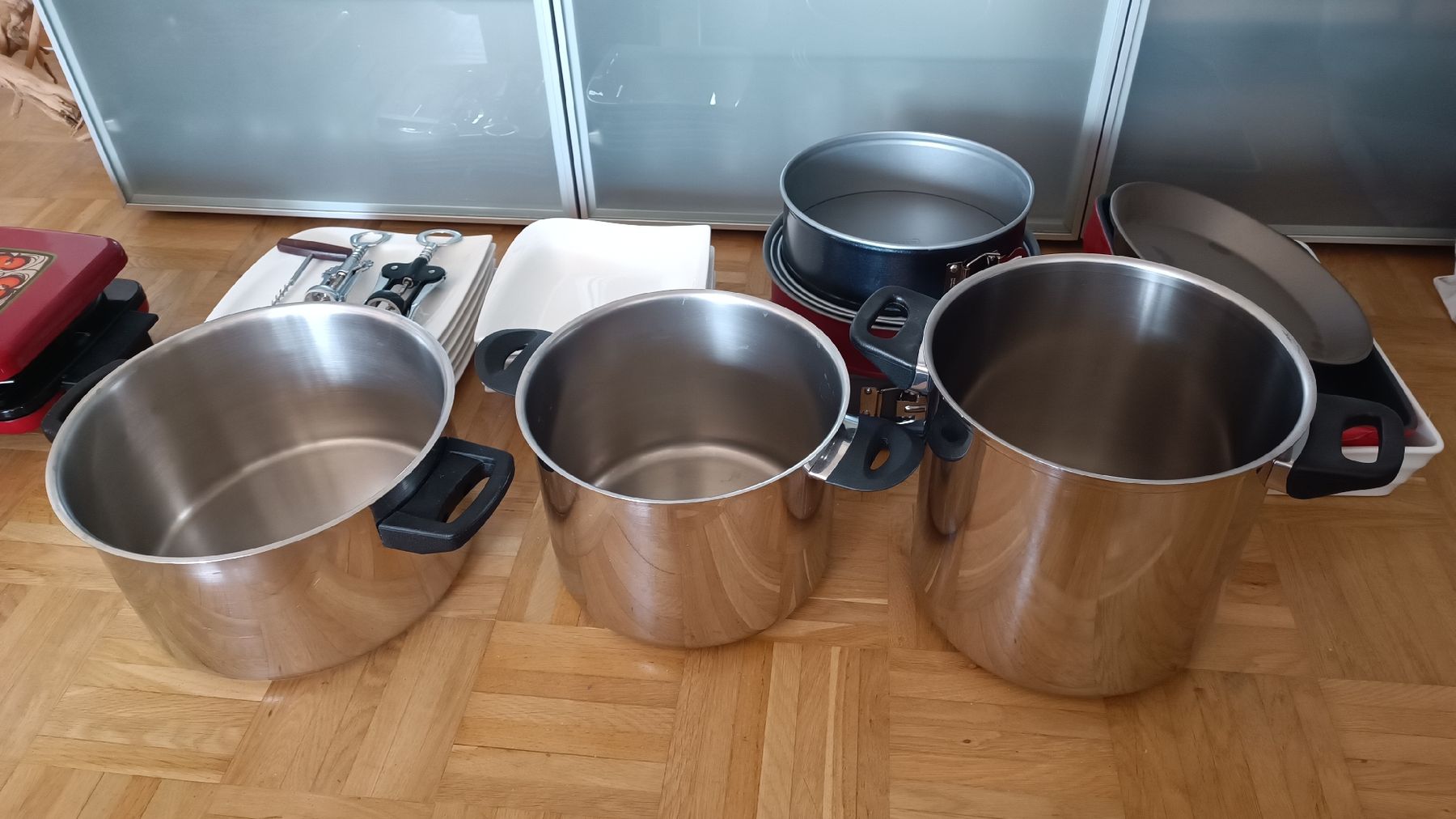 Pentole: 3er Kochtopfset groß – Usato da Baden venduto da zuppel