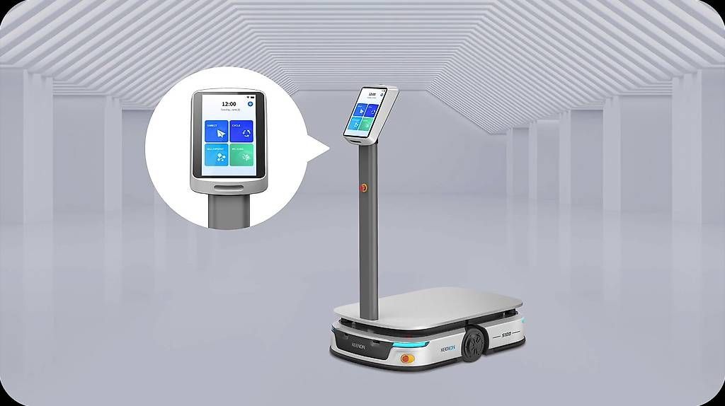 Tutte le macchine: Keenon S100 Schwerlast- Transportroboter – Usato da Tafers venduto da Tschanz-Solutions 2