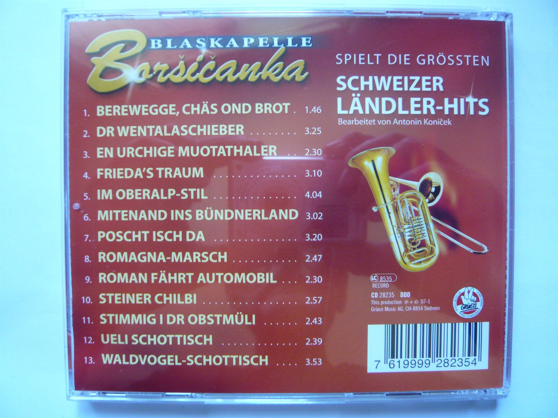 CDs: 2CD BLASKAPELLE Borsicanka Schweizer Ländler-Hits & – D'occasion à Winterthur par Cajun 1