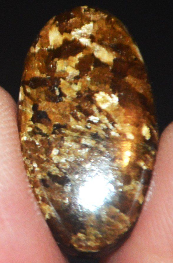 Minerali & Pietre curative: Cabochon L-2202 – Bronzit 23x12mm – Nuovo e nell'imballaggio originale da Goldiwil (Thun) venduto da han_v5b7 4
