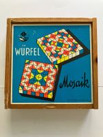 Vero Würfel Mosaik Legespiel Holzbox gebrauchter Zustand