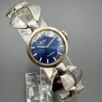 Armbanduhr Heika 17 Jewels Silber 835 aufziehbar