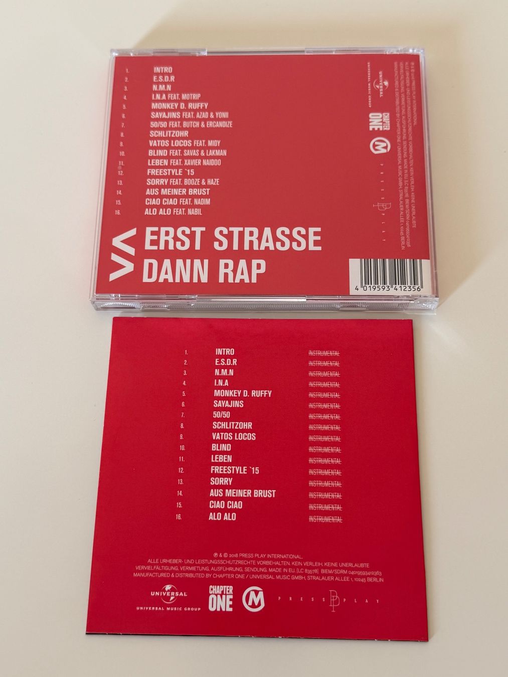 CD: Amar - Erst Strasse Dann Rap CD Top Zustand! – Nuovo (secondo la descrizione) da Altstätten SG venduto da sheamus 1