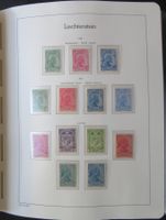 Liechtenstein Sammlung 1912-1995, ** bzw. * fast komplett