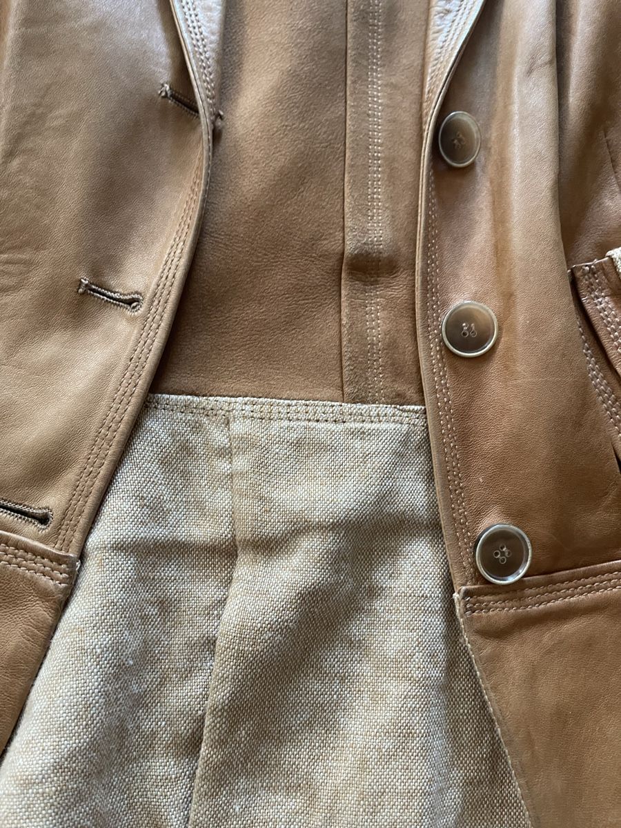 Brunello Cucinelli Giacche: Brunello Cucinelli Napa Lederjacke Gr. 42 – Nuovo (secondo la descrizione) da Rüschlikon venduto da Lajniii 2