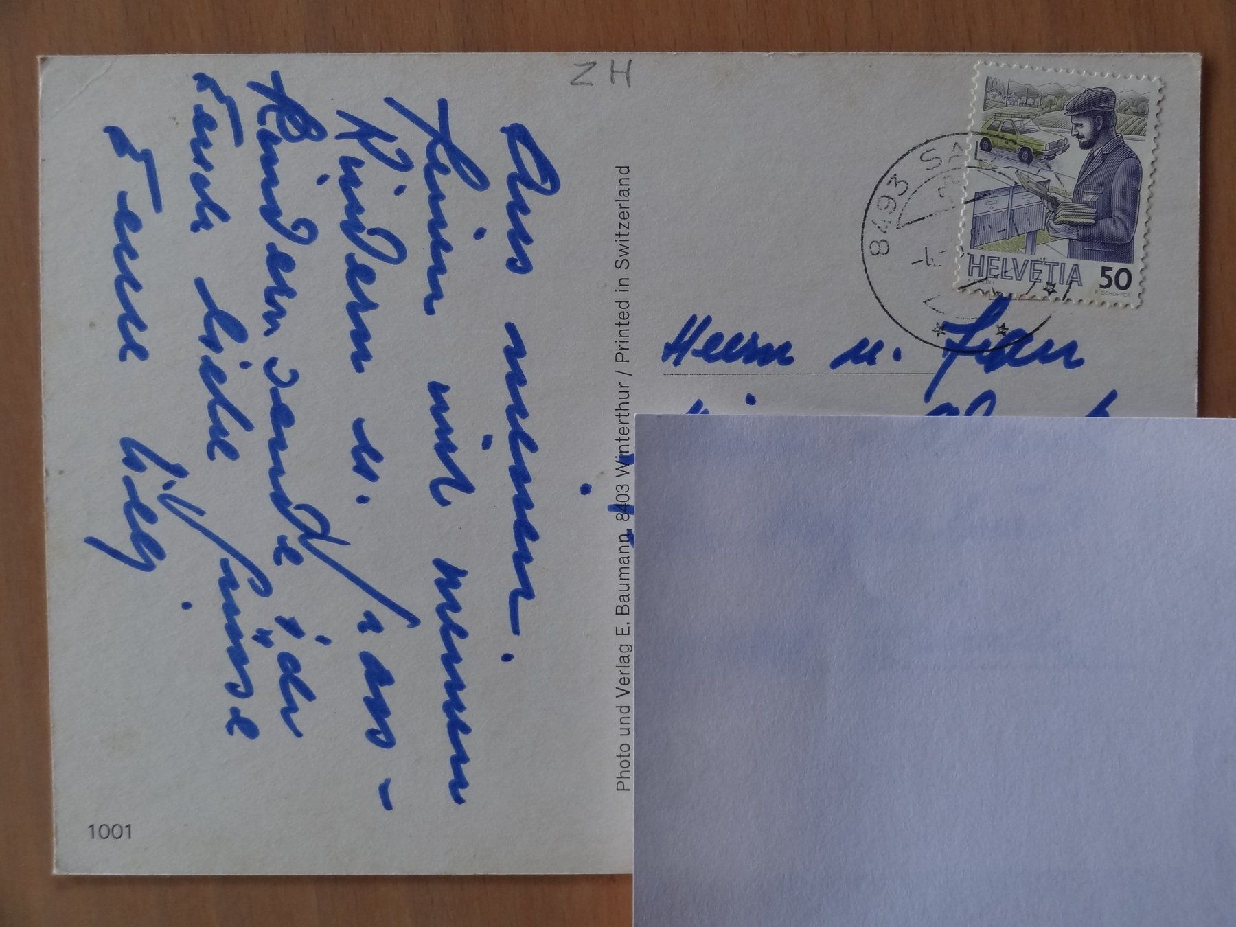 Cartoline postali: Grüsse aus dem Tösstal - ZH – Usato da St Léonard venduto da Riglin 1