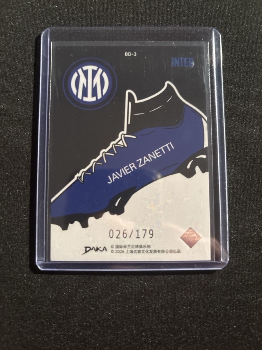 Carte collezionabili: Javier Zanetti - 026/179!!! - Inter Mailand - Daka – Usato da Kaiseraugst venduto da Baum_12 1