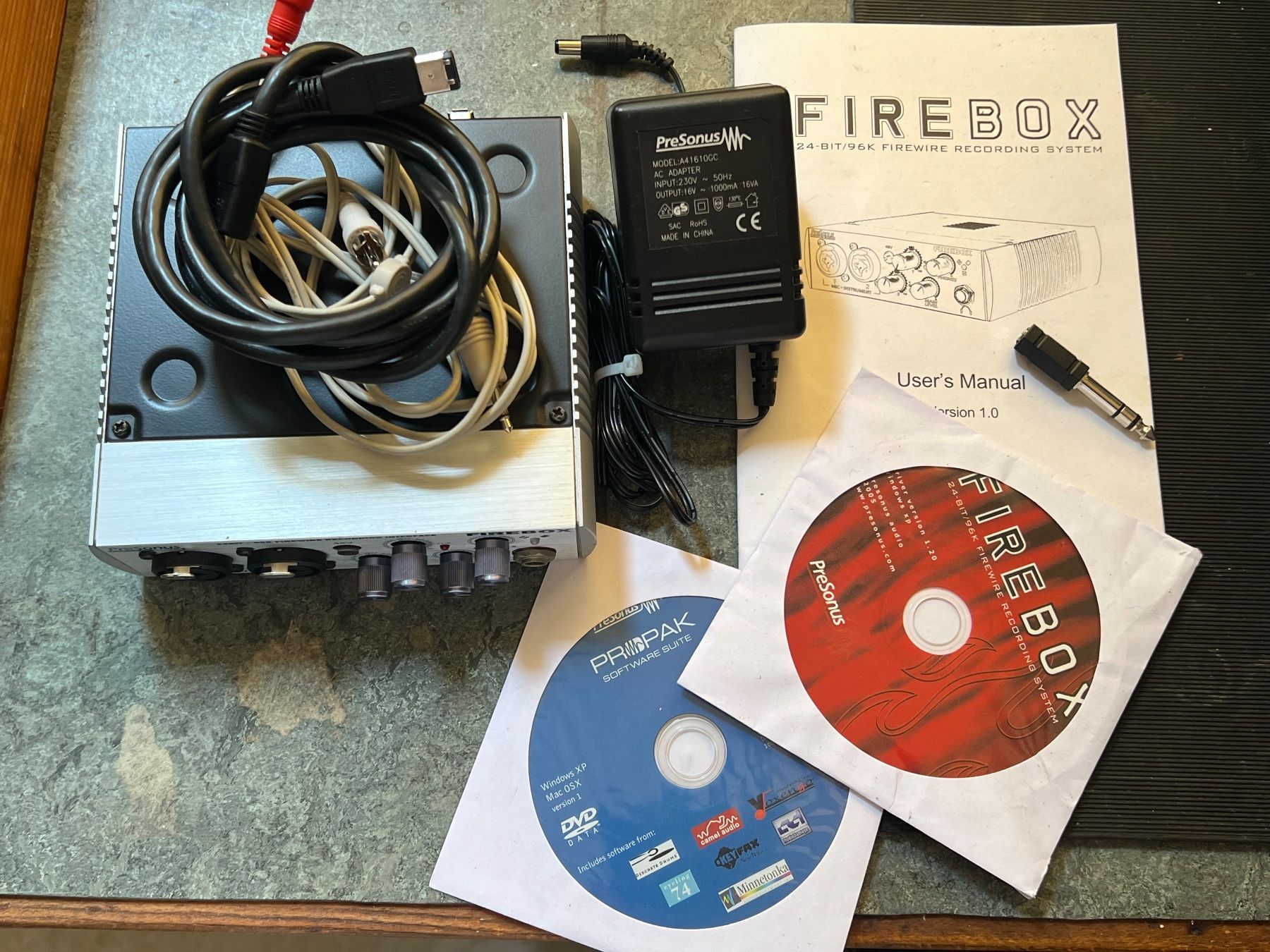 Registratori: PreSonus Firebox 24Bit/96K Firewire Recording Interface – Usato da Gebenstorf venduto da Secondtronik 3