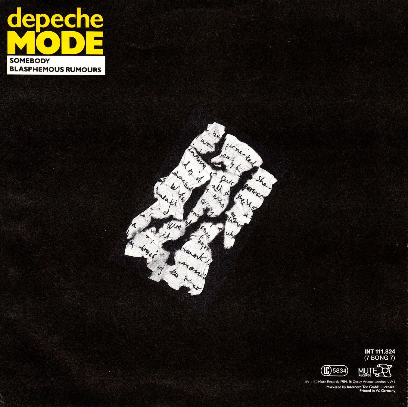 Dischi in vinile: Depeche Mode Vinyl Single von 1984 – Usato da Volketswil venduto da Abcrecords 1
