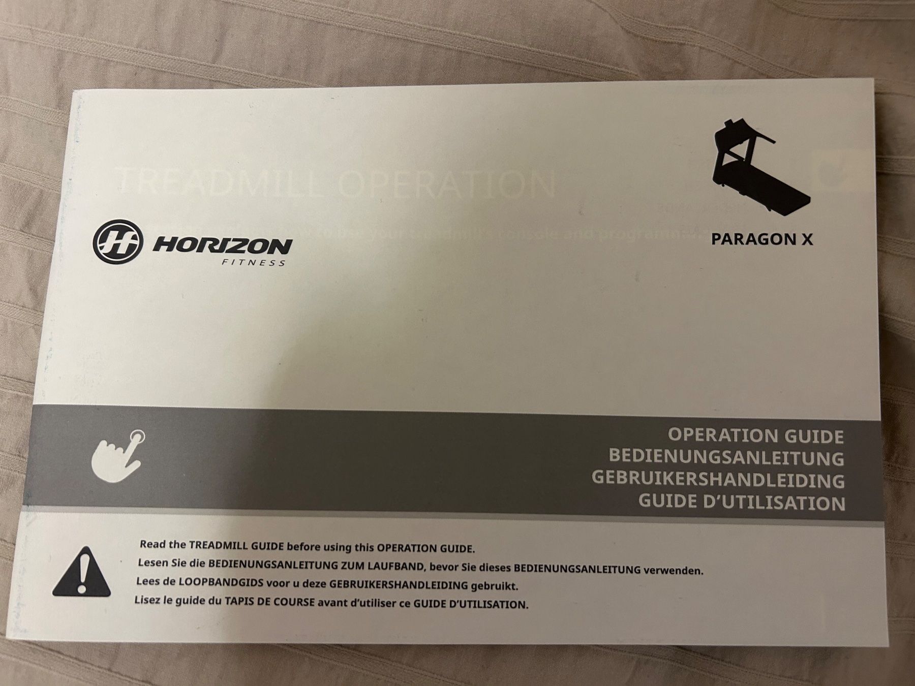 Horizon Hometrainer: Horizon Paragon X treadmill – Nuovo (secondo la descrizione) da Grandvillard venduto da Loriborie 8