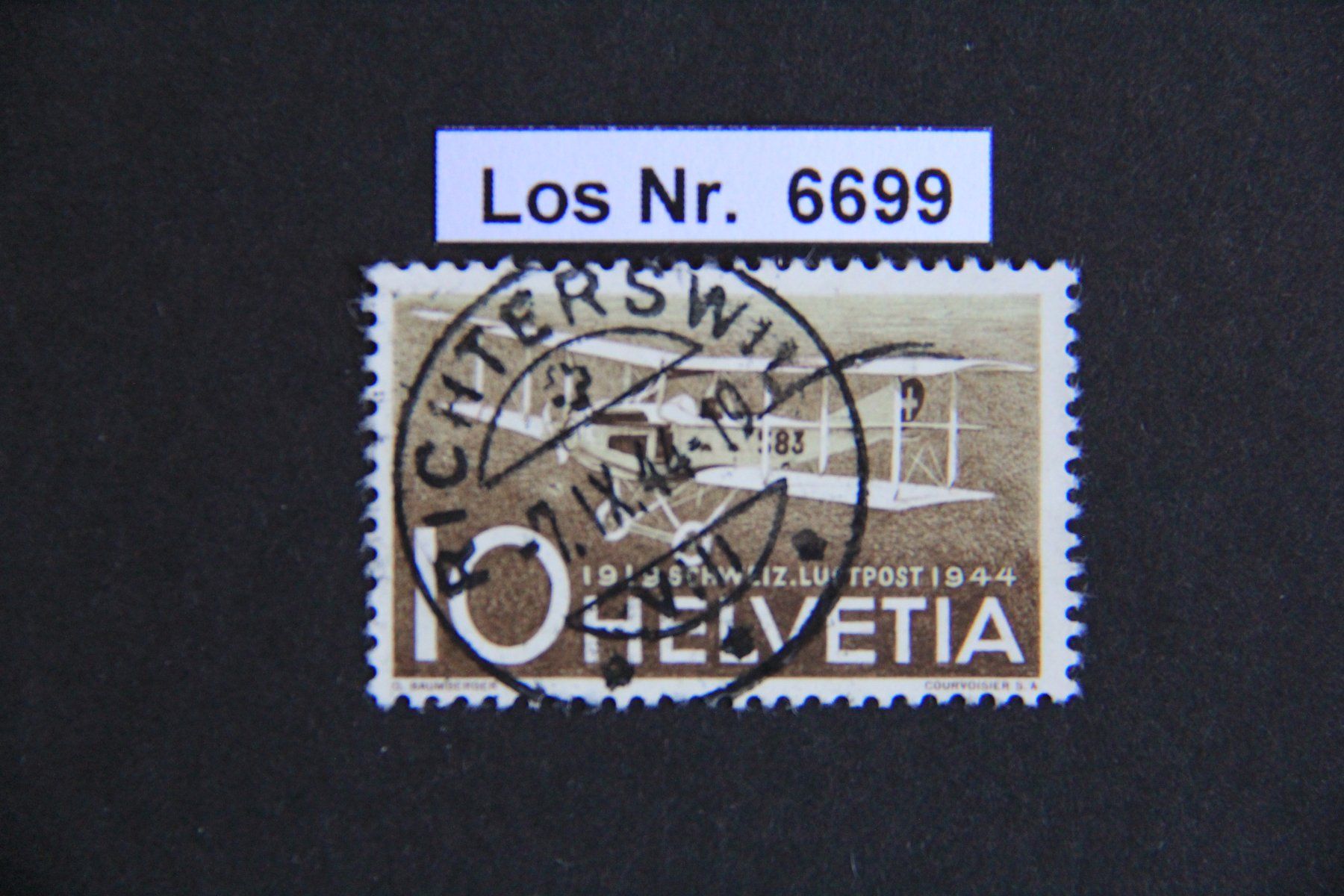 Tutti i francobolli: F 1944 sauberer Vollstempel                         Los 6699 – Usato da Volken venduto da jukon65