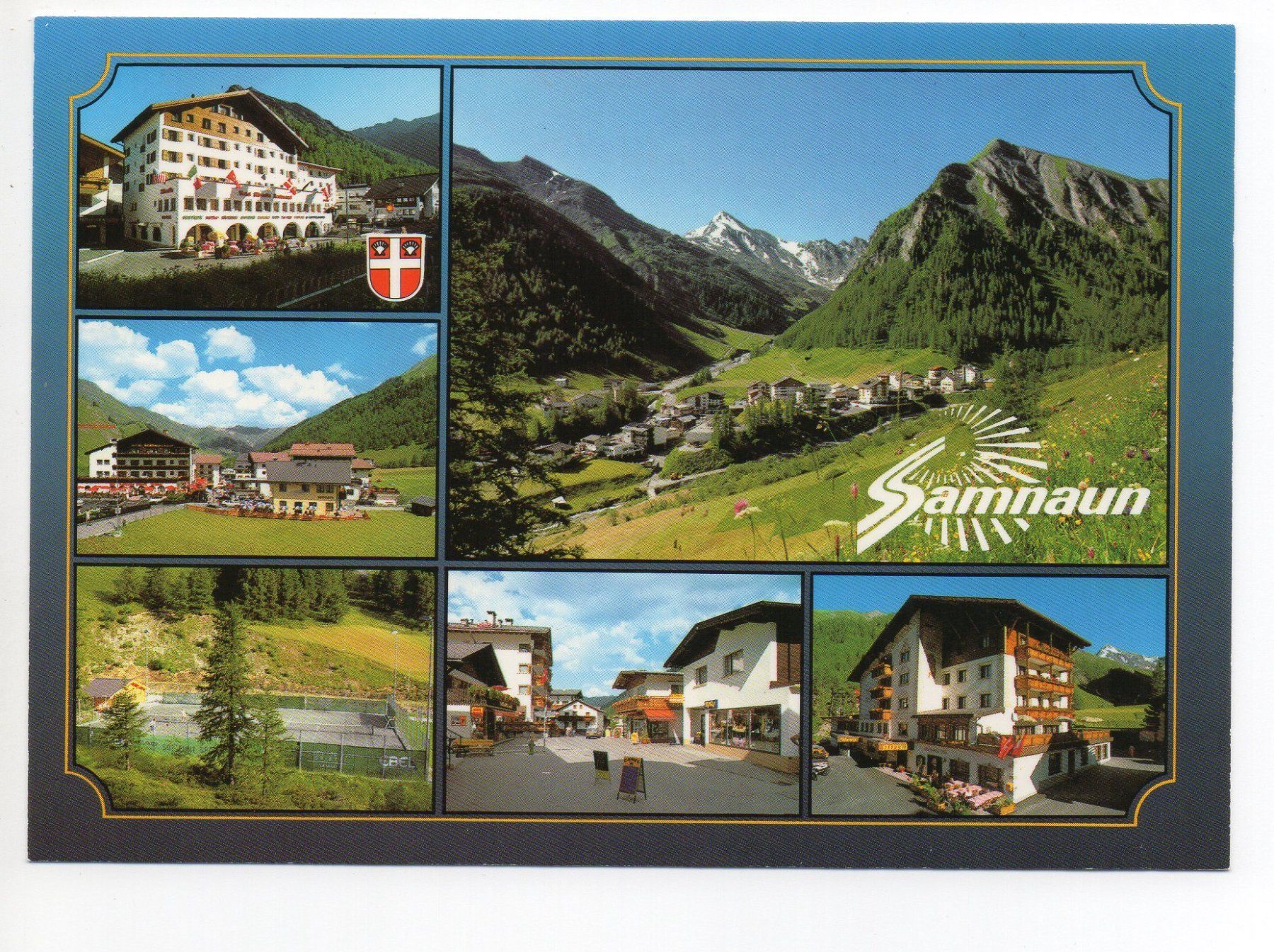 Cartoline postali: SAMNAUN – Nuovo (secondo la descrizione) da Jona venduto da philajona