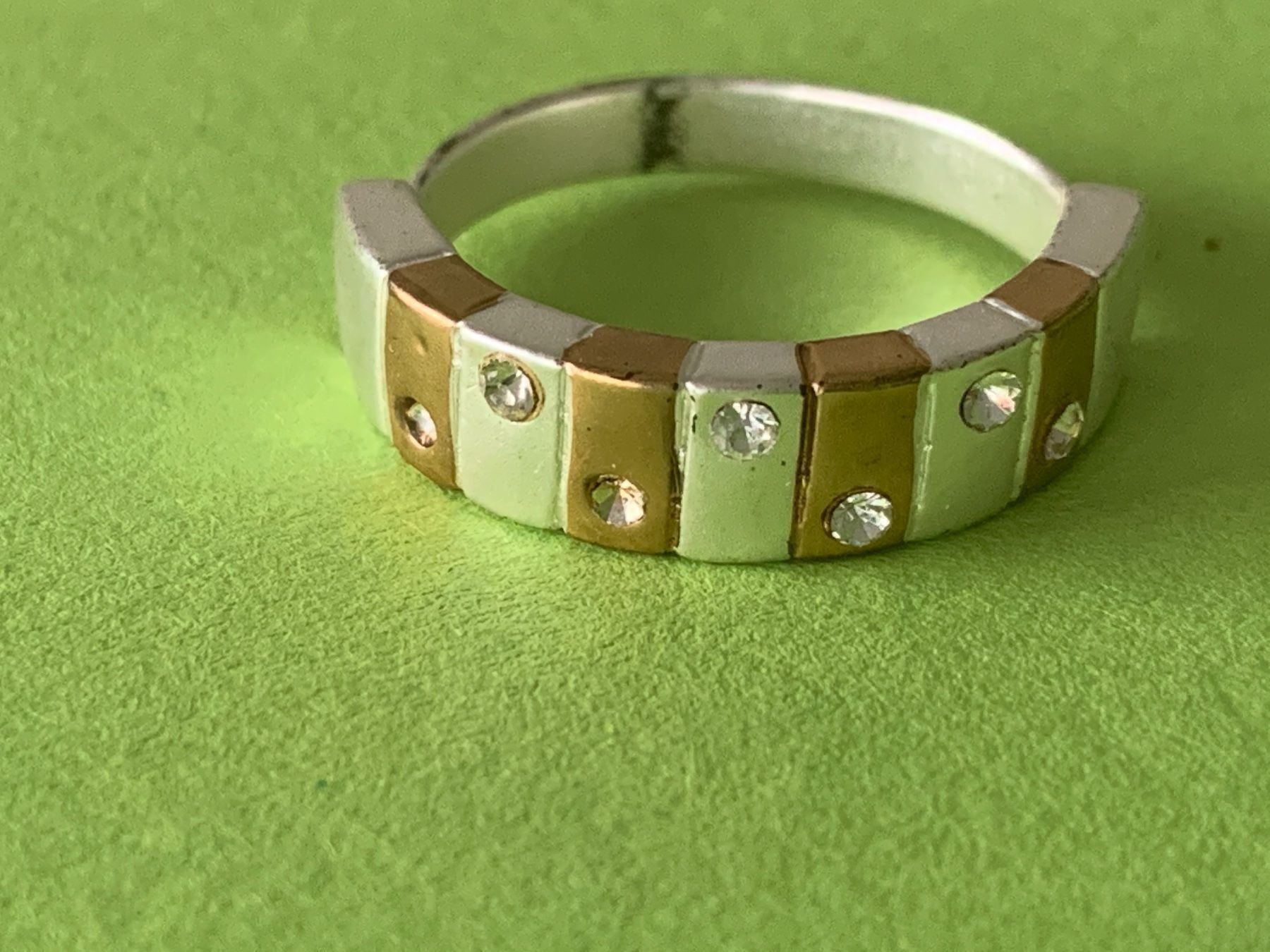 Ringe: Ring goldsilber RETRO (55) – Gebraucht aus Dittingen von Bellevista 1