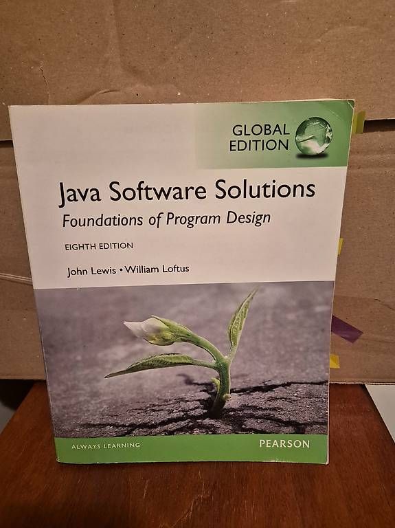 Libri: Java Software Solutions  Foundations of Program Design – Usato da Allschwil venduto da BiHoh