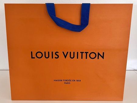 Louis Vuitton Tragetasche Papier Grösse 48 x 39 x 12