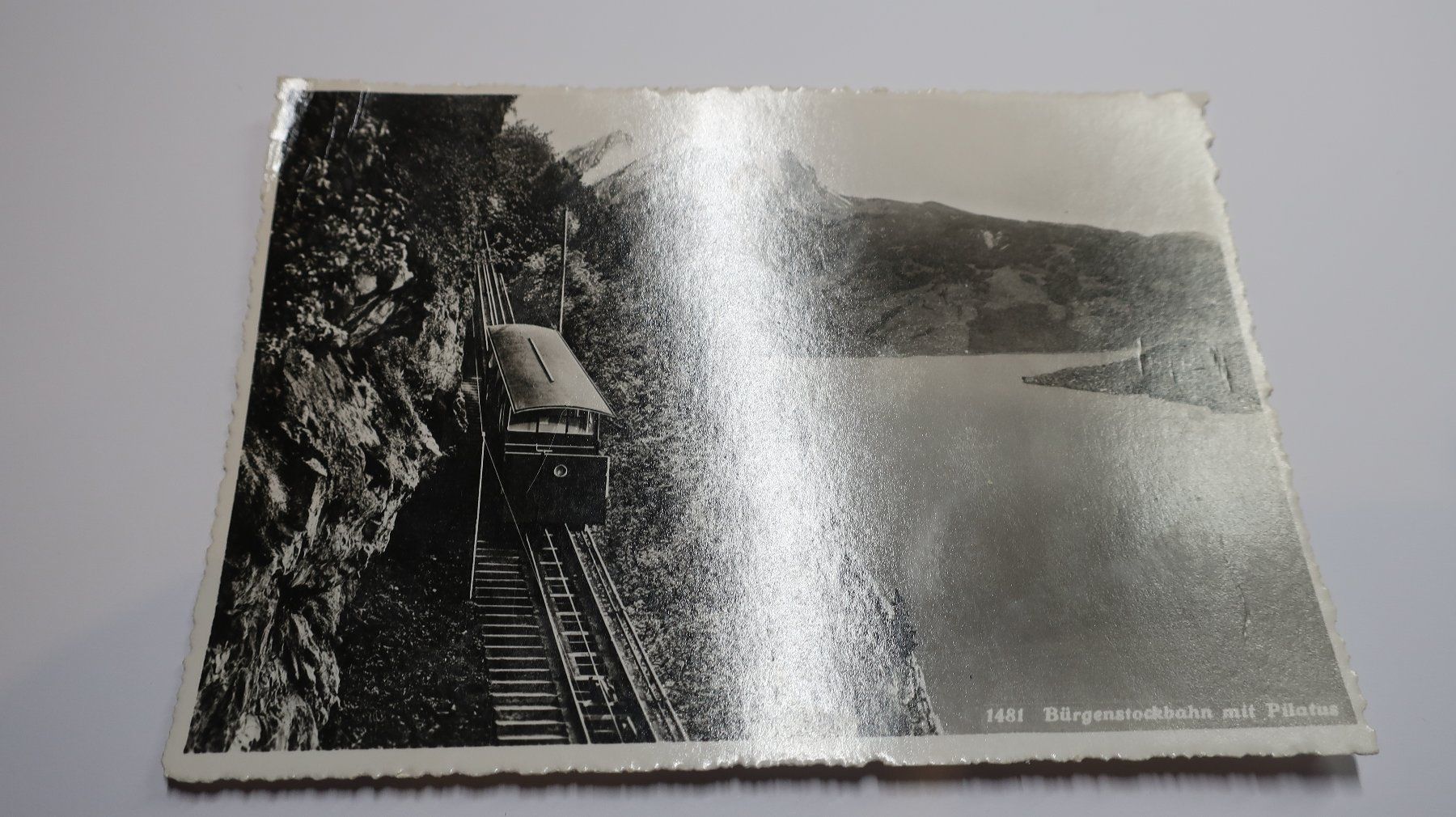 Cartoline postali: Bürgenstockbahn mit Pilatus – Usato da Cormoret venduto da Pascalll2001 1