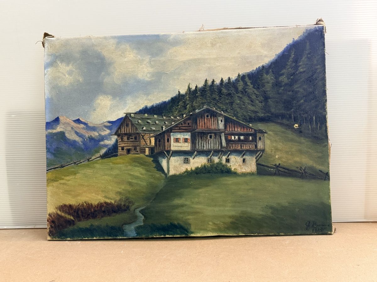 Gemälde: Öl auf Leinwand – Landschaft – Gebraucht aus Solothurn von NUVICO 1