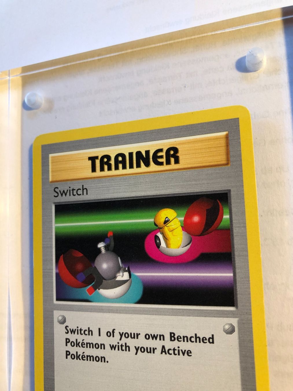 Sammelbilder & Trading cards: Switch Base Set Shadowless - LP - ab 1.- – Gebraucht aus Giubiasco von dan_pr8b 3