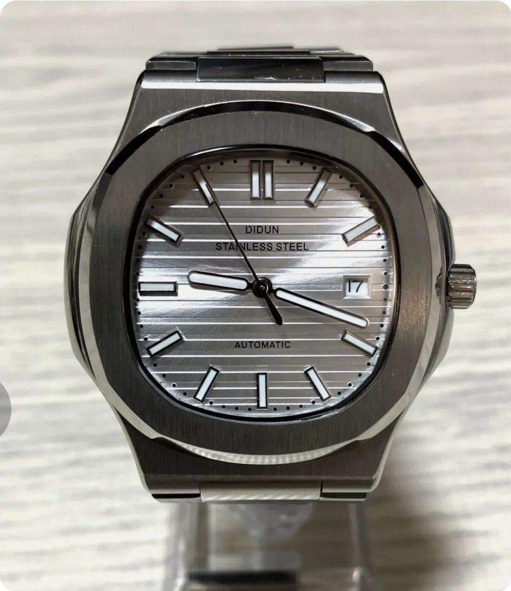 Orologi: Didun Design Nautilus automatik neu Silber – Nuovo e nell'imballaggio originale da Suhr venduto da ChronixChronometer 2