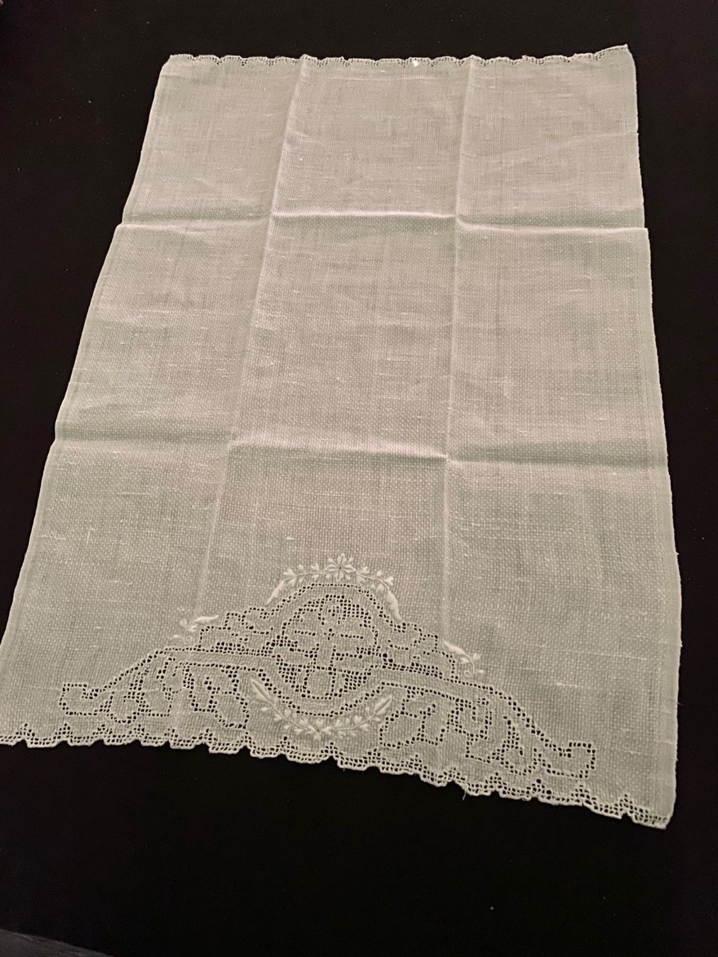 Altra biancheria da tavola: Deckchen  weiss Vintage – Usato da Allenwinden venduto da Obalu 1
