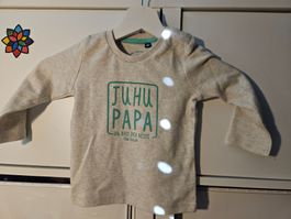 Baby T-shirt Juhu Papa/ Tom Tailor Gr.80
