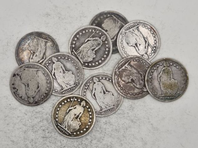 Tutti le monete: 1 FR 1877 Direkt kaufen – Usato da Bure venduto da chap981 1