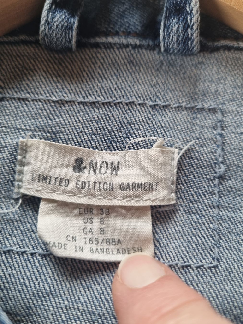 Giacche: Jeans Jacke Gr 38 – Usato da Wildhaus venduto da Lurch1971 2
