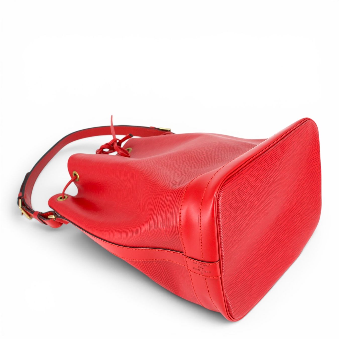Louis Vuitton Borse da donna: Louis Vuitton Grand Noé Epi rot – Usato da Binningen venduto da Designerlabels 6